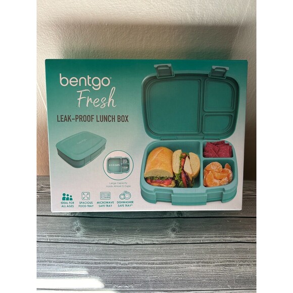 Bentgo Fresh Leak-Proof Versatile 4 Compartment Bento-Style Lunch Box D6 - Picture 1 of 2